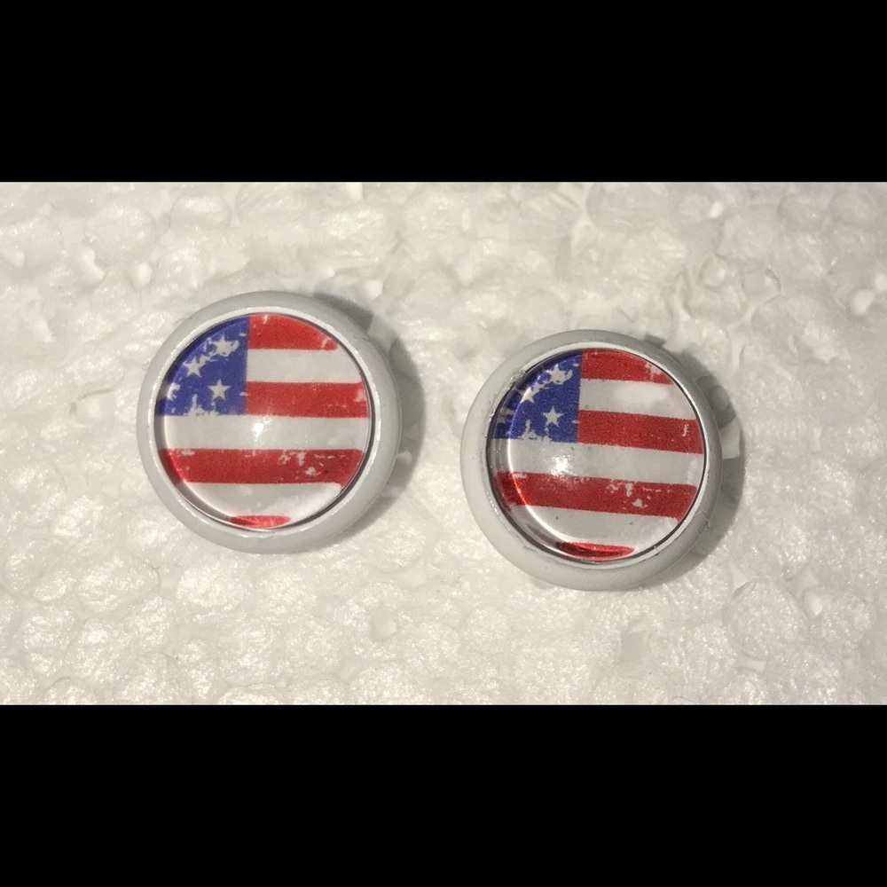 America Flag Stud Earrings